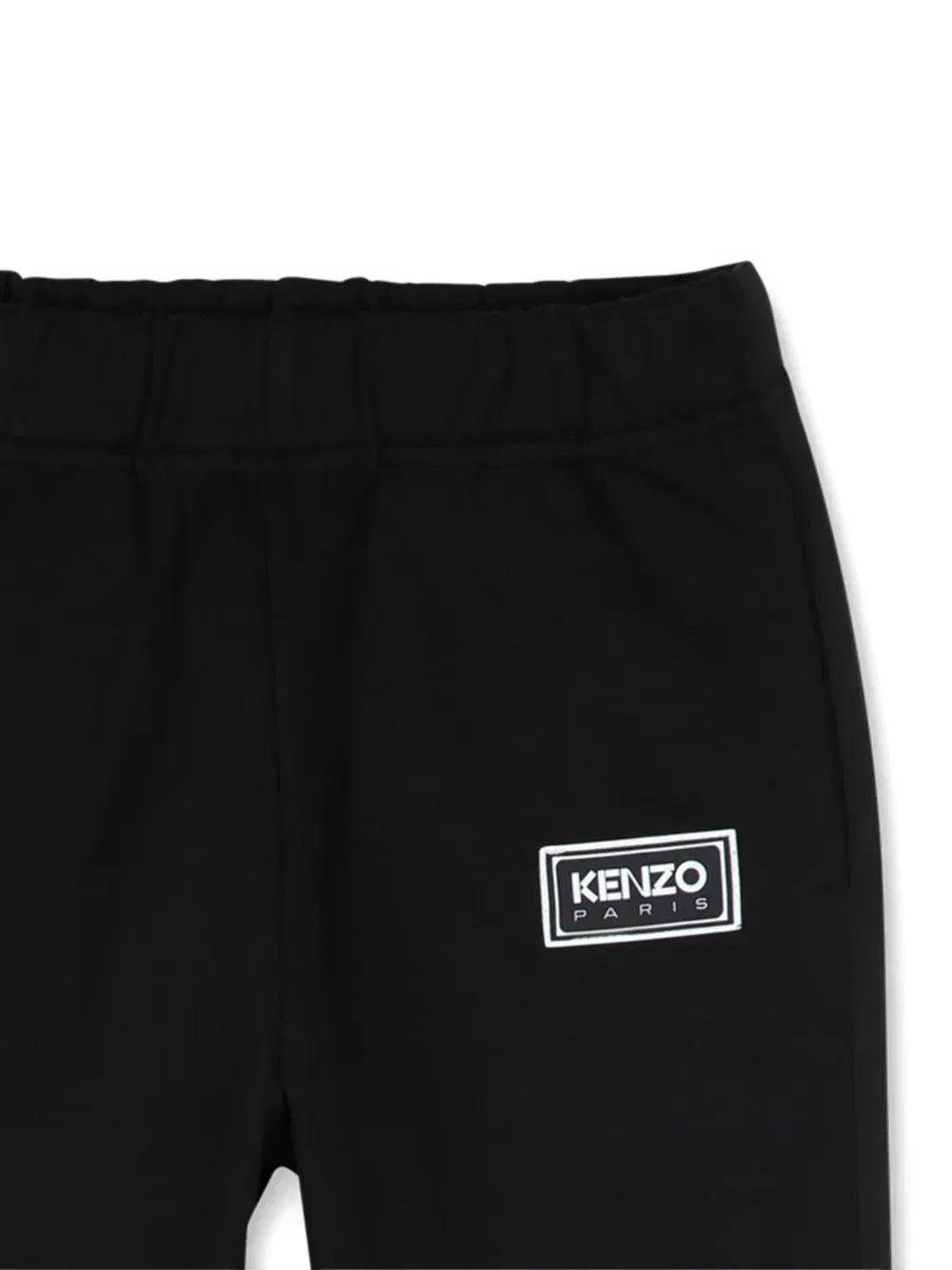 Спортивные брюки с нашивкой-логотипом Kenzo Kids, черный — фото 3