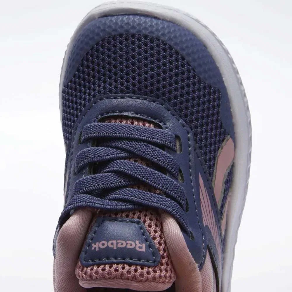 Детские кроссовки для девочек с эластичными шнурками Rush Runner 5 Elastic Lace Reebok, Frostedberry Truepink Frostedberry — фото 2