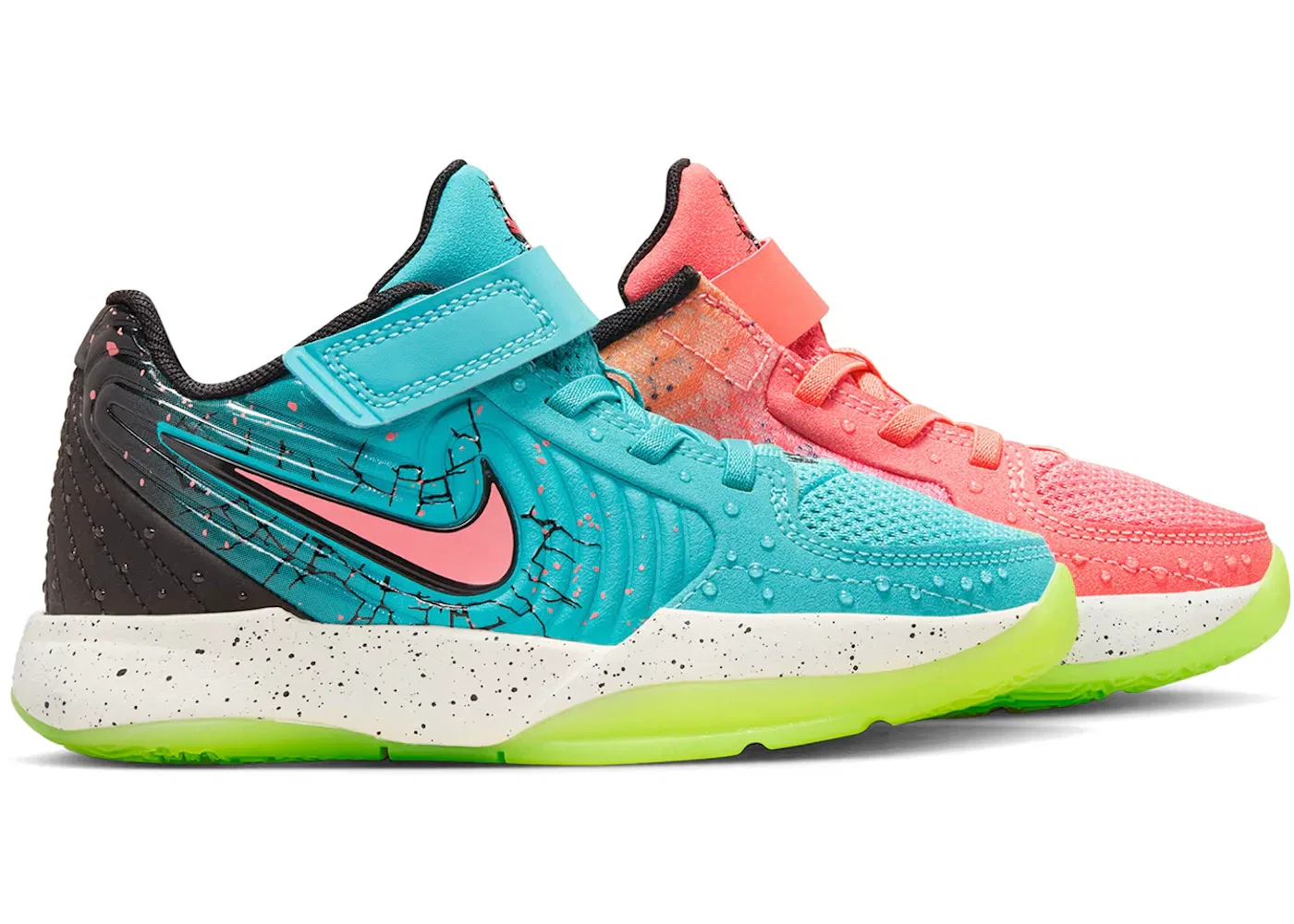 Детские кроссовки для мальчиков с верхом из сетки Nike Ja 2, Magic Ember/Laser Orange/Black/Photon Dust