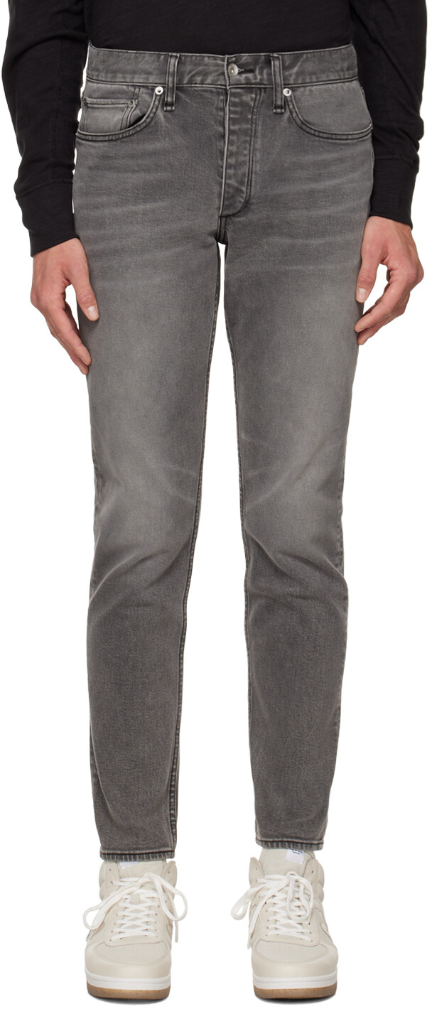 

Серые джинсы скинни 2 rag & bone