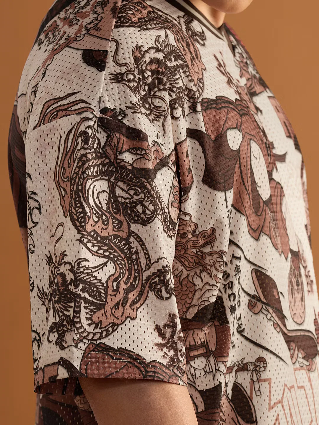 Футболка с принтом Ukiyo-E jersey revival The Souled Store — фото 3