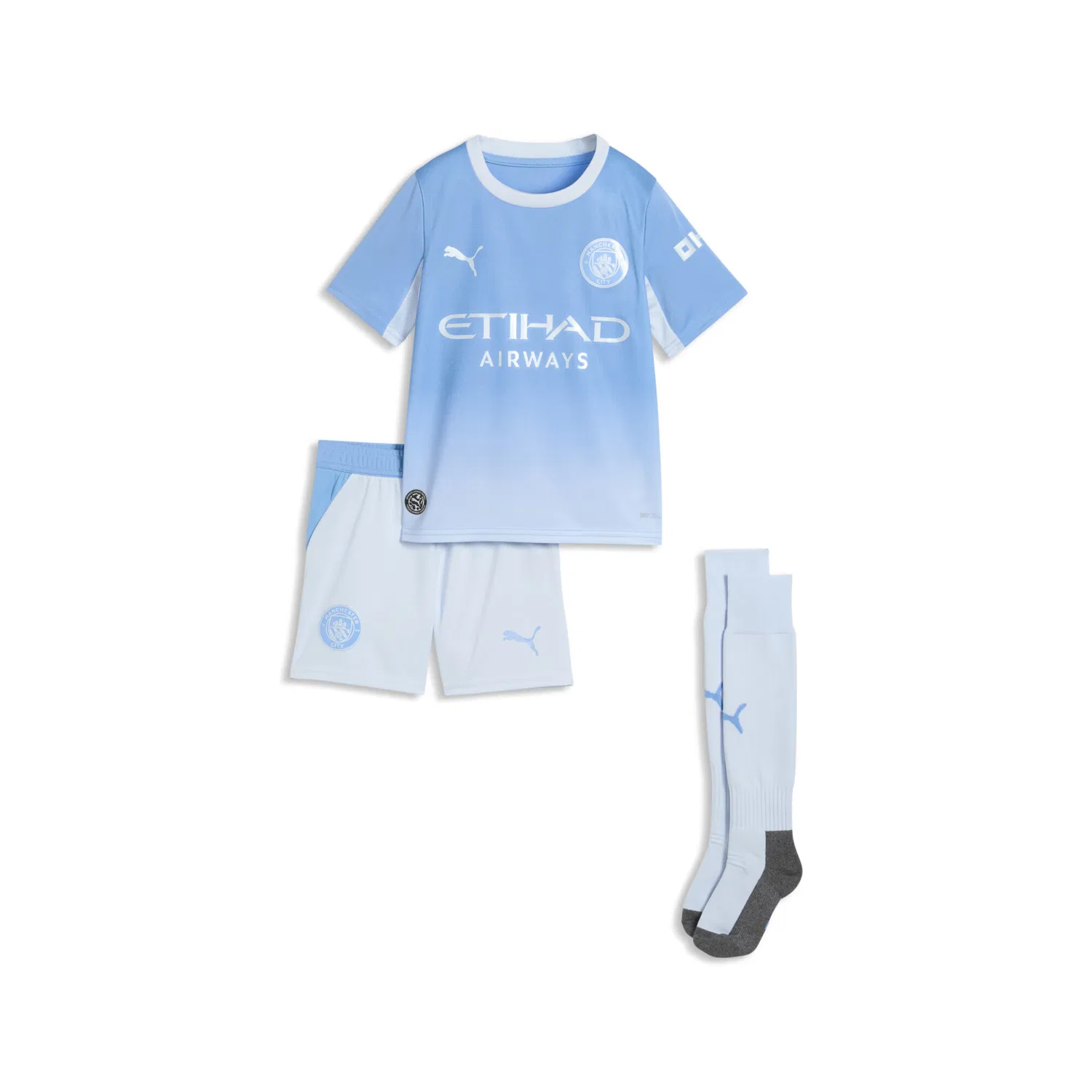 Спортивный костюм Puma Regular fit Manchester City 26/27 в пастельно-голубом и светло-голубом цветах
