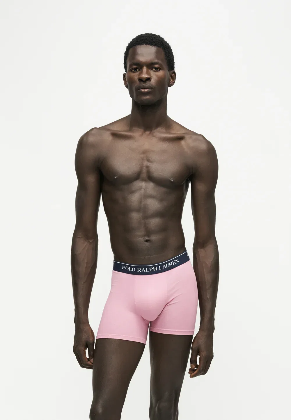 Комплект из 3 боксерских трусов Polo Ralph Lauren, Navy/Beach Pink/Blue Yacht — фото 2