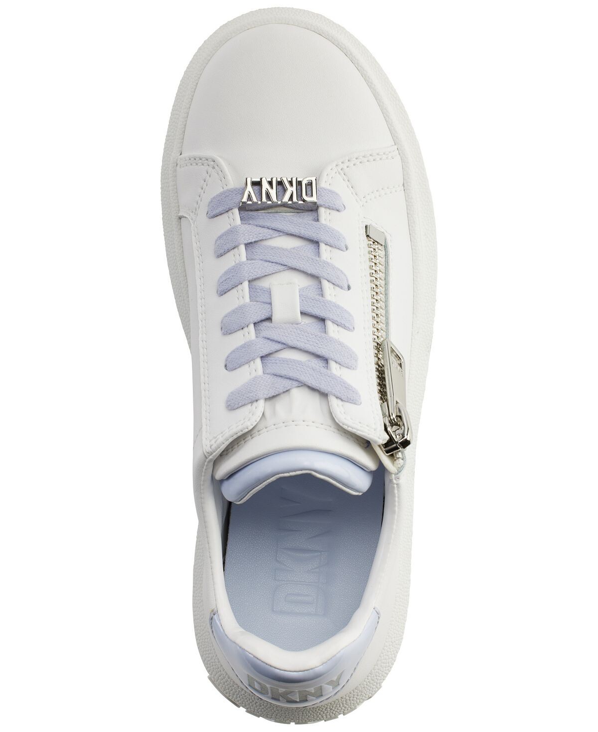 Женские кроссовки Matti на шнуровке на молнии DKNY — фото 4