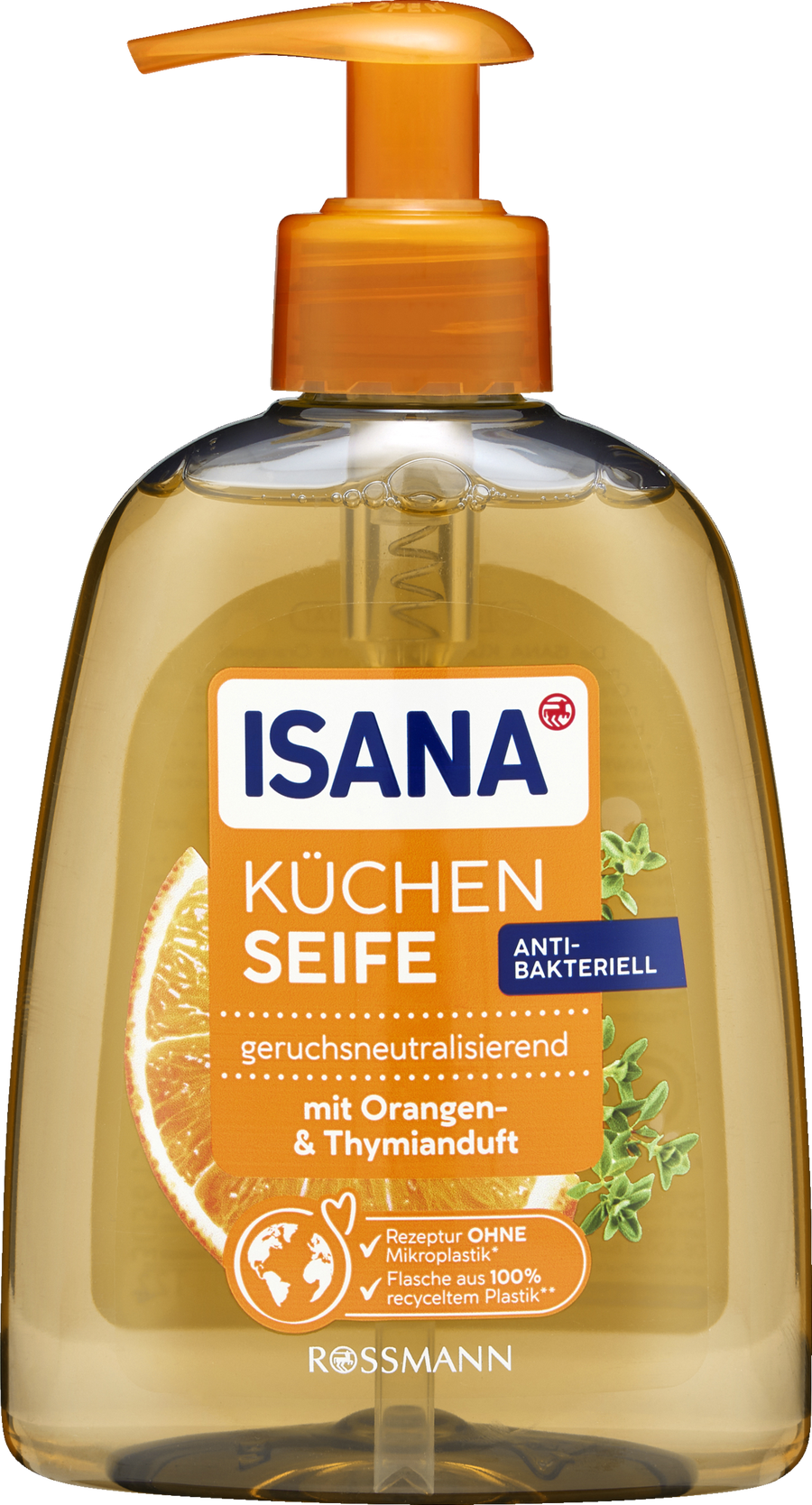 

Жидкое мыло ISANA Küchenseife mit Orangenöl