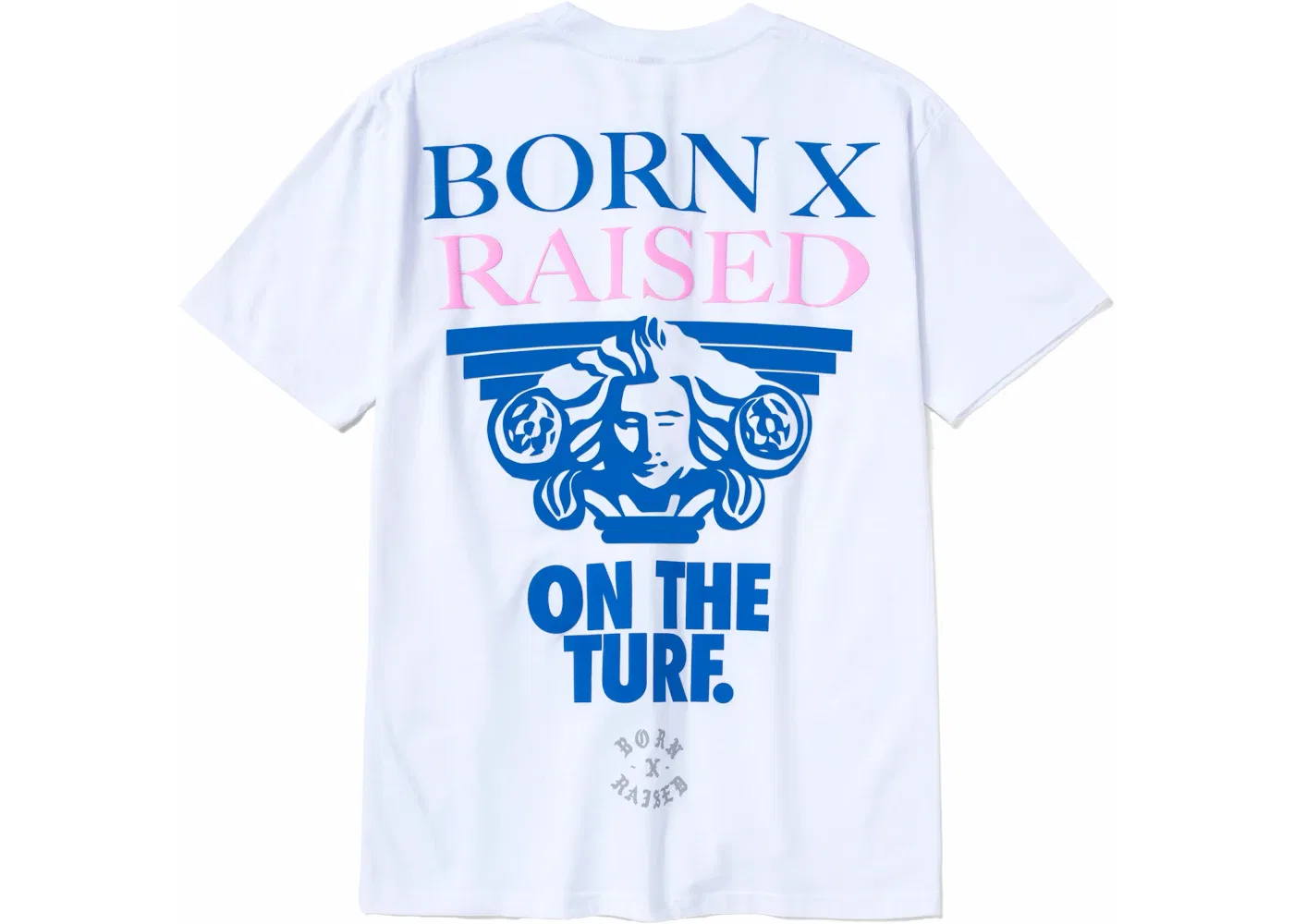 Мужская футболка с принтом Nike SB Born X Raised Capital Head Tee, White