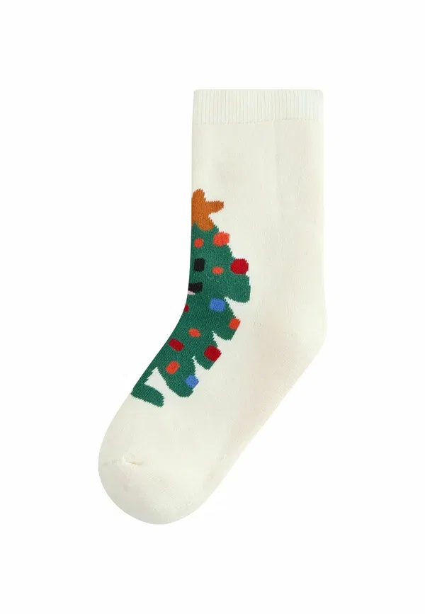 Комплект носков 5 пар, хлопок, Christmas 5 pack, Next, красный, зеленый — фото 4