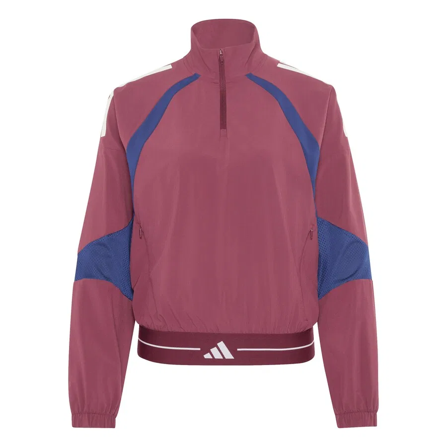 Спортивная куртка ADIDAS PERFORMANCE 'Hyperglam' в красно-фиолетовом цвете