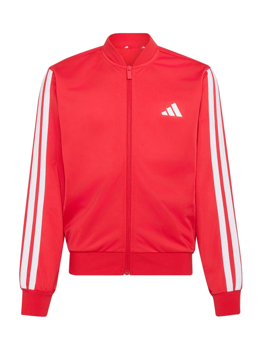 Спортивная толстовка на молнии ADIDAS SPORTSWEAR, красная