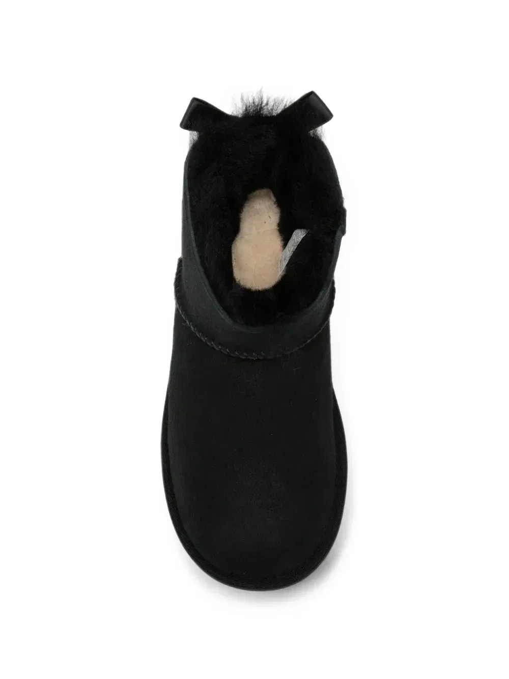 Угги Bailey из замши с бантом UGG Kids, черный — фото 3