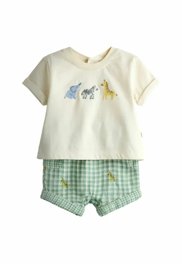 Брюки хлопковые Jojo Maman Bebe, кремовый