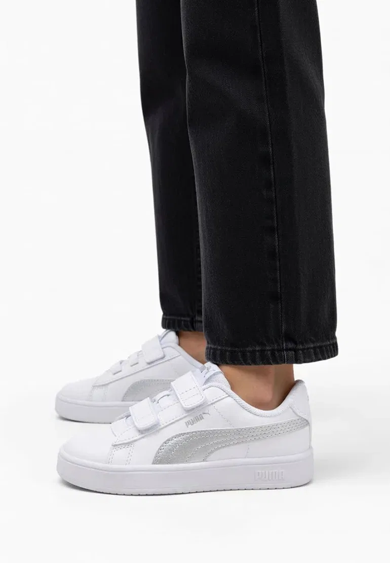 Классическая детская обувь Rickie Puma, White