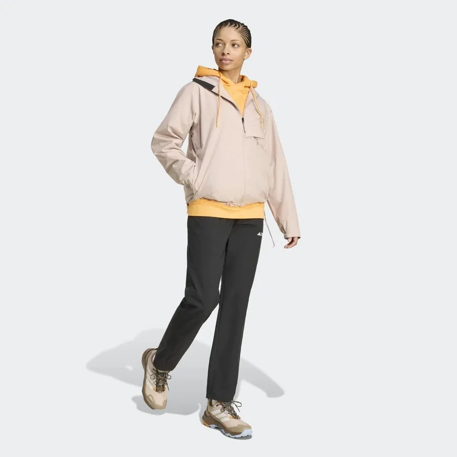 Женский дождевик Terrex Multi 2 Layer Climaproof adidas, Кремовый — фото 3