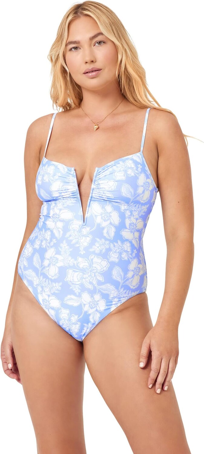 

Купальник L*Space Roxanne One-Piece Bitsy, цвет Bali Blooms