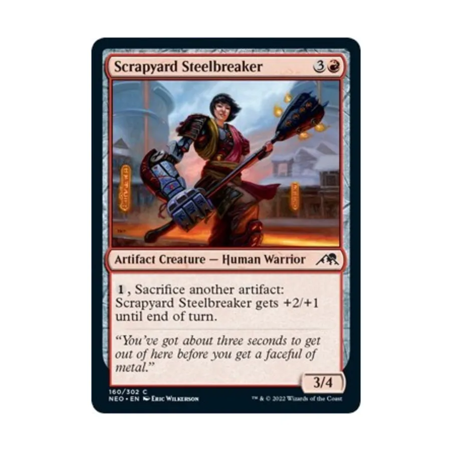 

CCG Сталелом Свалки (С) (фольга), MTG - Kamigawa : Neon Dynasty