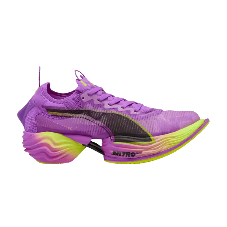 Кроссовки Wmns Fast-R Nitro Elite 2 'Pure Magenta Yellow Alert', фиолетовый