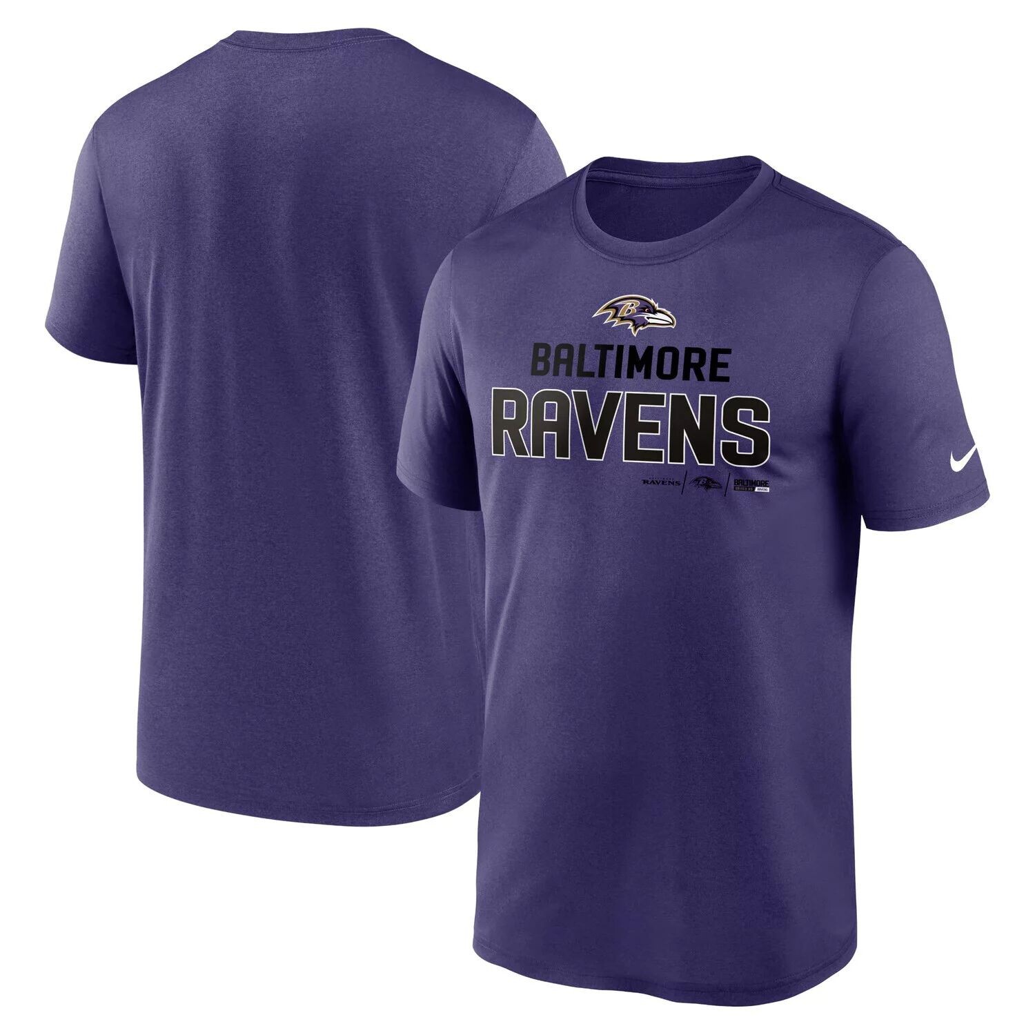 

Мужская фиолетовая футболка Baltimore Ravens Legend Community Performance Nike, Фиолетовый, Мужская фиолетовая футболка Baltimore Ravens Legend Community Performance Nike