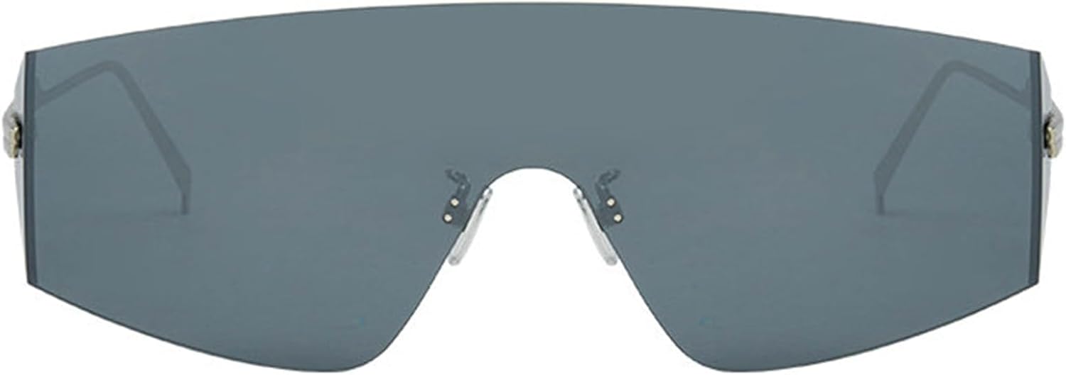 

Хелена Модные большие цельные солнцезащитные очки для женщин в винтажном панк-стиле с металлической оправой. Мужские модные солнцезащитные очки с защитой от УФ-излучения UV400 helena, C5