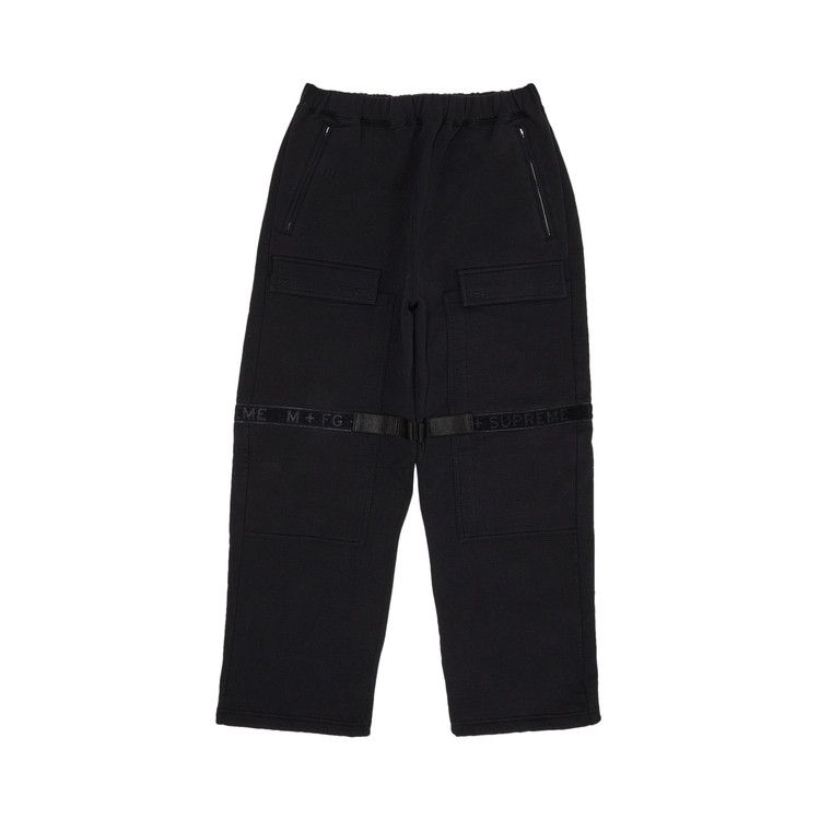 

Спортивные брюки Supreme x Martithé + François Girbaud Shuttle Tape Cargo Sweatpant, Black