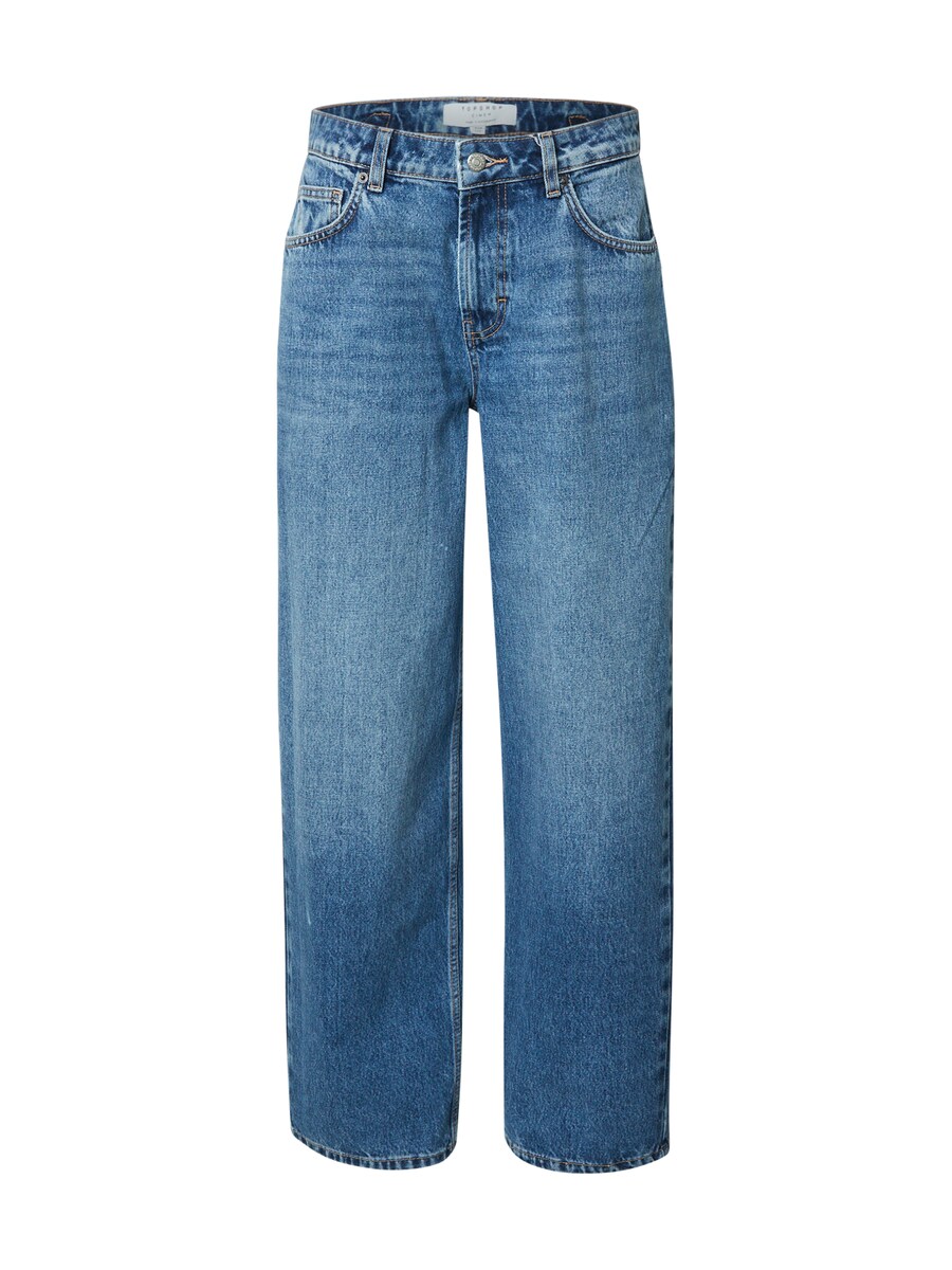 

Джинсы свободного кроя TOPSHOP Cinch, Blue denim