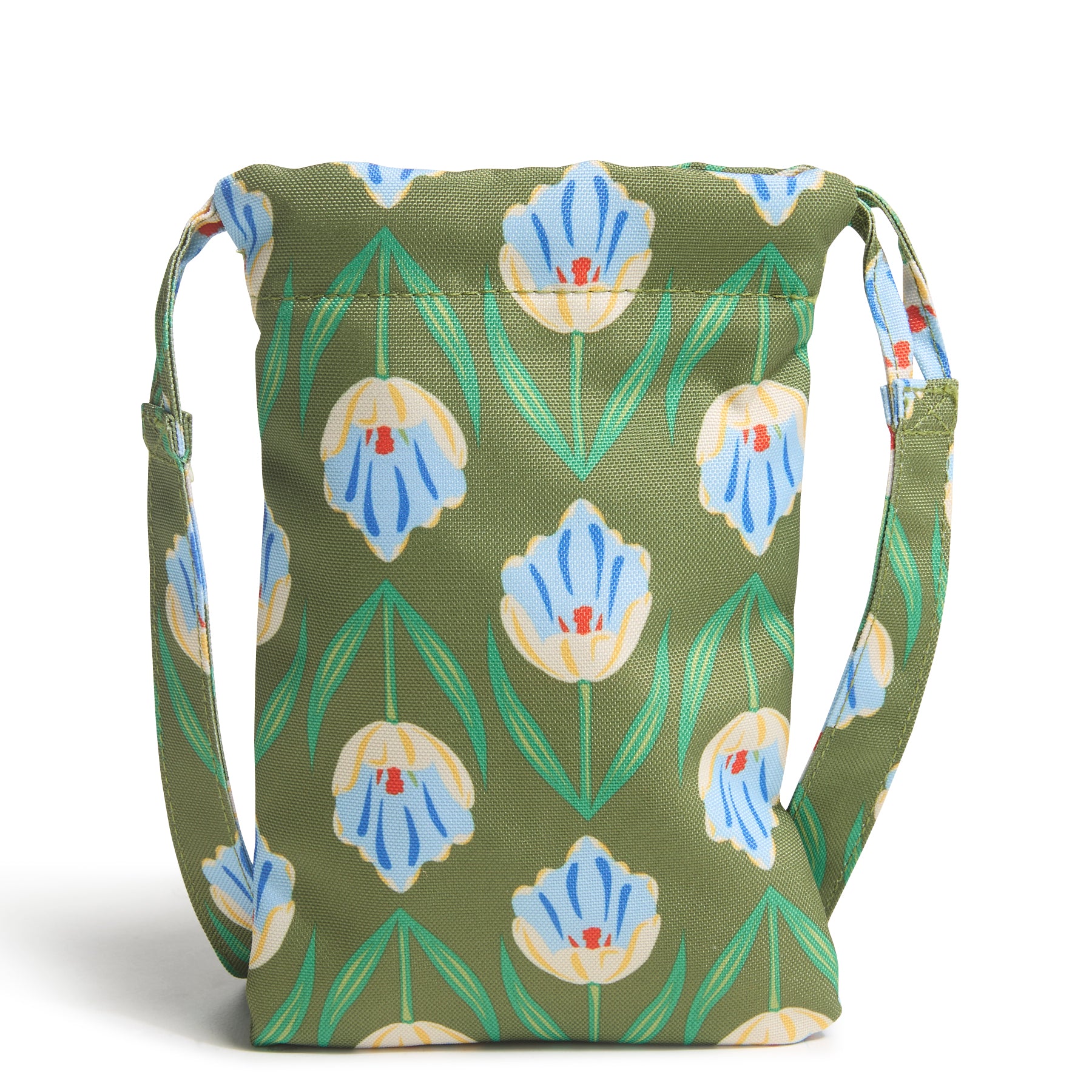 

Outlet Полиэстер Тонкая легкая сумка через плечо Vera Bradley, цвет tulip rows