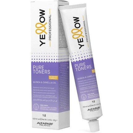 

ЖЕЛТЫЙ Alfaparf PURE TONER Deep Matte 7 100мл Alfaparf Milano