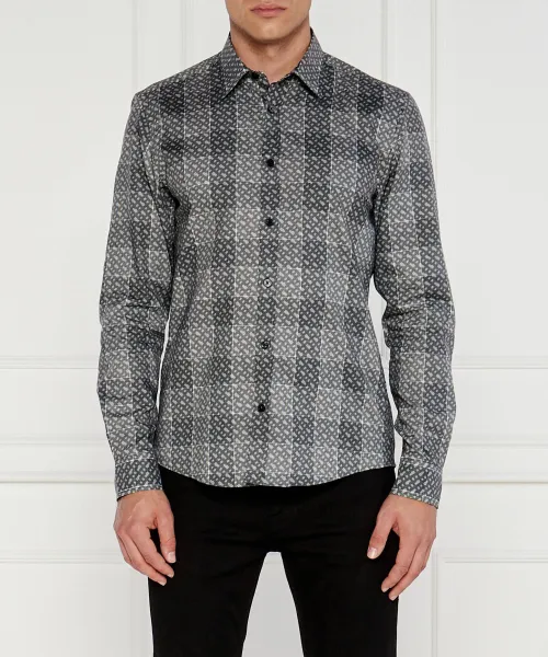 

Рубашка Лиама Regular fit Boss, черный