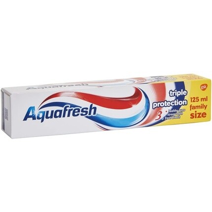 

Зубная паста Aquafresh с тройной защитой и фтором, семейный размер, 125 мл