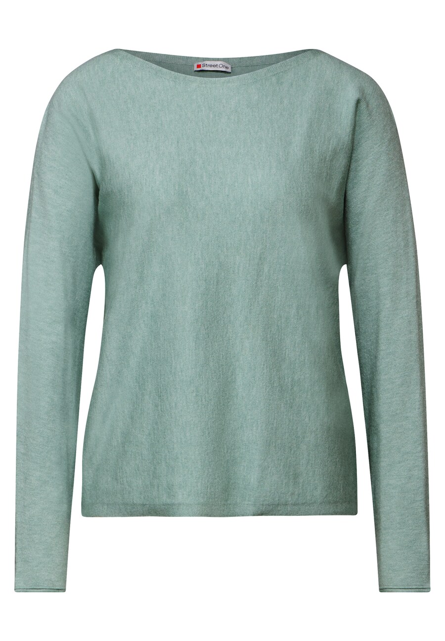 

Базовый свитер STREET ONE Sweater Dolman, цвет grass green