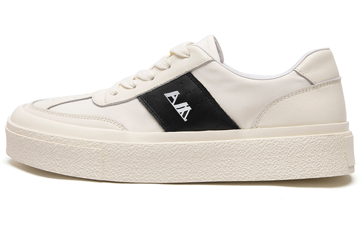 

Кроссовки Anthony Miles Skateboarding Shoes Men Low-top White, белый