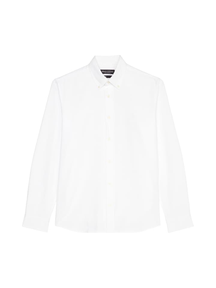 

Рубашка Marc O'Polo Hemd regular, белый