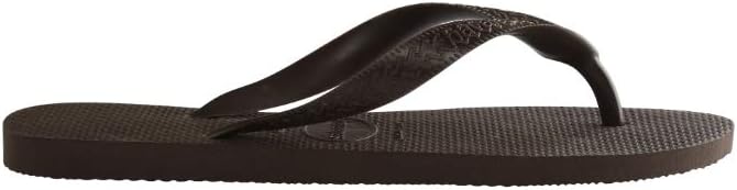 Havaianas - Top Colour, удобные, прочные и легкие шлепанцы, противоскользящие подошвы, унисекс для взрослых, темно-коричневый — фото 3