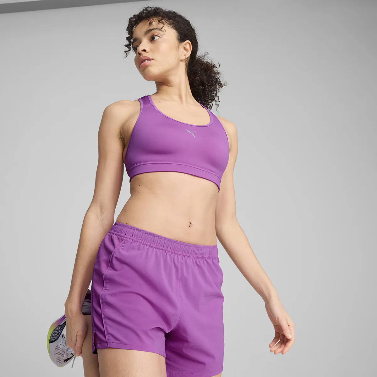 

Женский спортивный бюстгальтер Puma 4KEEPS RUN BRA, фиолетовый