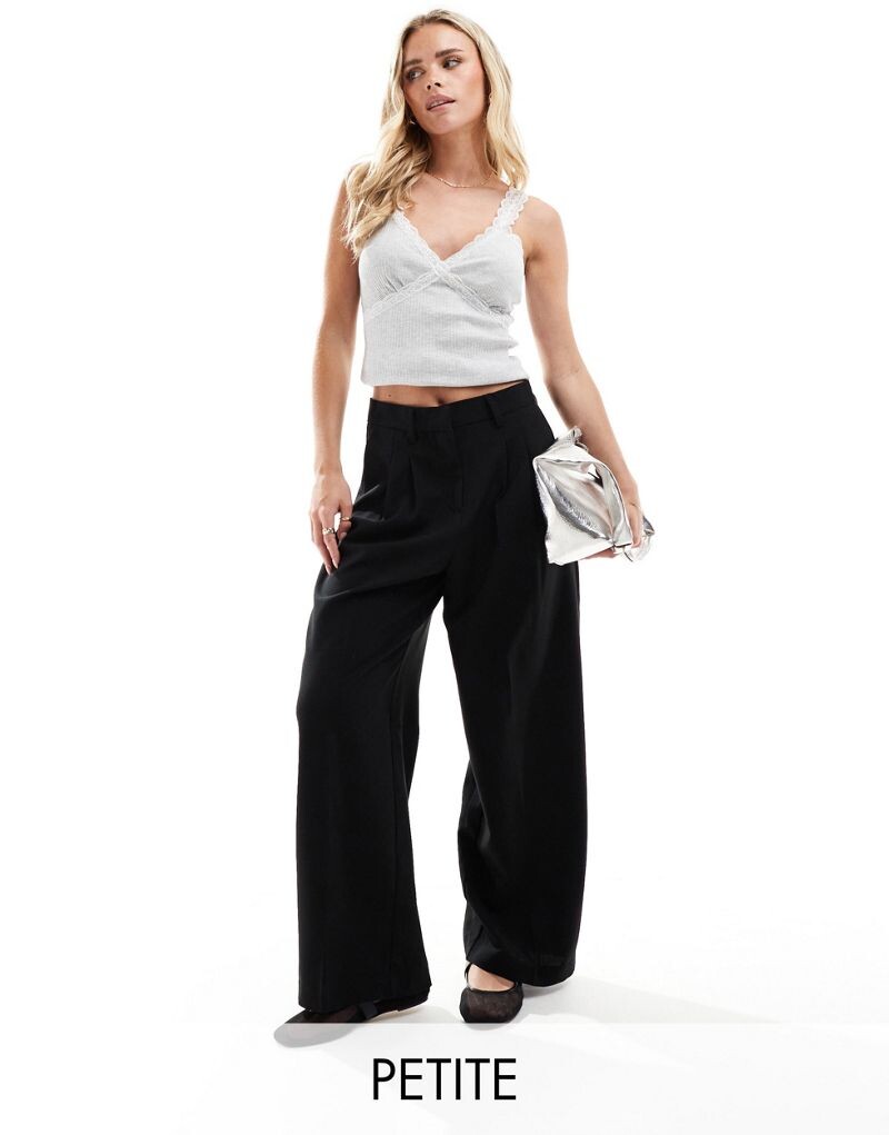 

Черные широкие брюки Vero Moda Petite