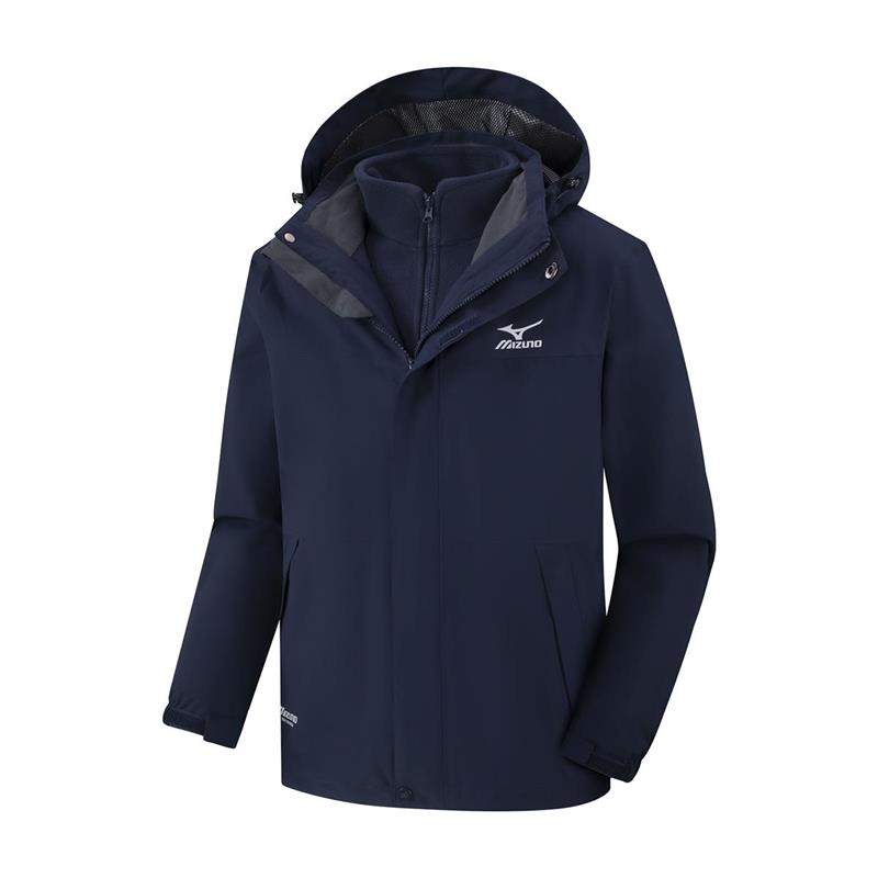 

Mizuno Универсальная ветровка для горного похода, Navy Blue