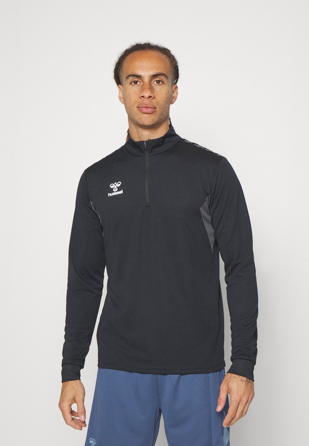 

Толстовка на молнии AUTHENTIC HALF ZIP Hummel, черный
