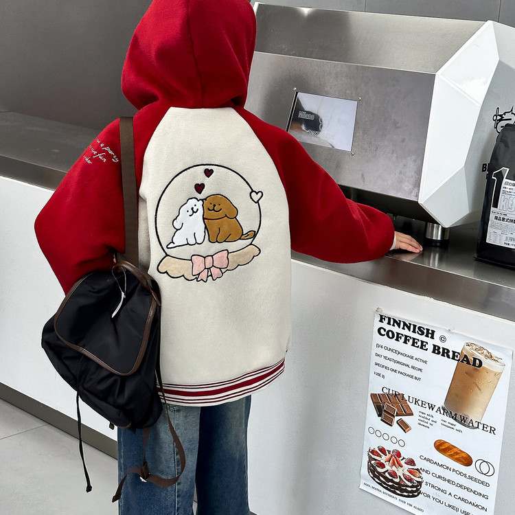 Бейсбольная куртка для детей 3-7 лет PROTECTCAMEL, темно-синий — фото 3