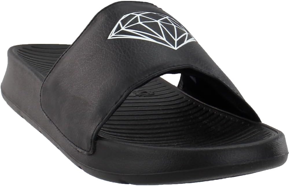 Мужские слайды Diamond Supply Co. Fairfax, повседневные сандалии, красные — фото 2