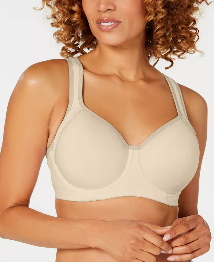 

Женский бюстгальтер Contour Sport с контрастной отделкой 853302 Wacoal, коричневый/бежевый