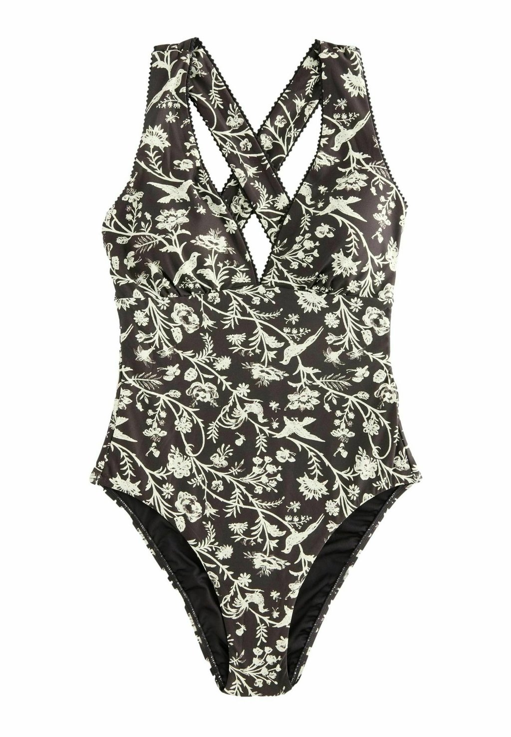 

Купальник REGULAR FIT - CROSS BACK PLUNGE Laura Ashley, черный