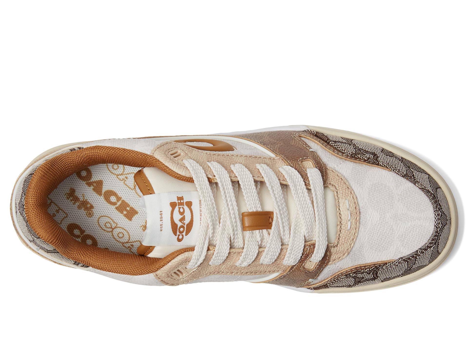 Кроссовки COACH Soho Sneakers in Mixed Signature, разноцветный — фото 2