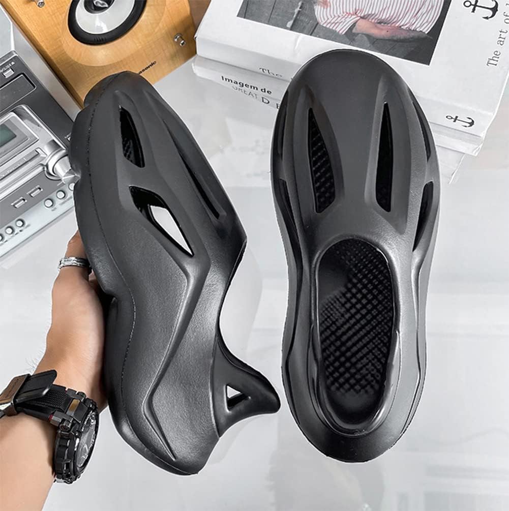Кроссовки vioxthak Foam Runner, слайдеры Cloud, шлепанцы-подушки, спортивная обувь, нескользящая, легкая, для ходьбы, модная, для улицы и дома, летние пляжные сандалии для женщин и мужчин, серый — фото 2