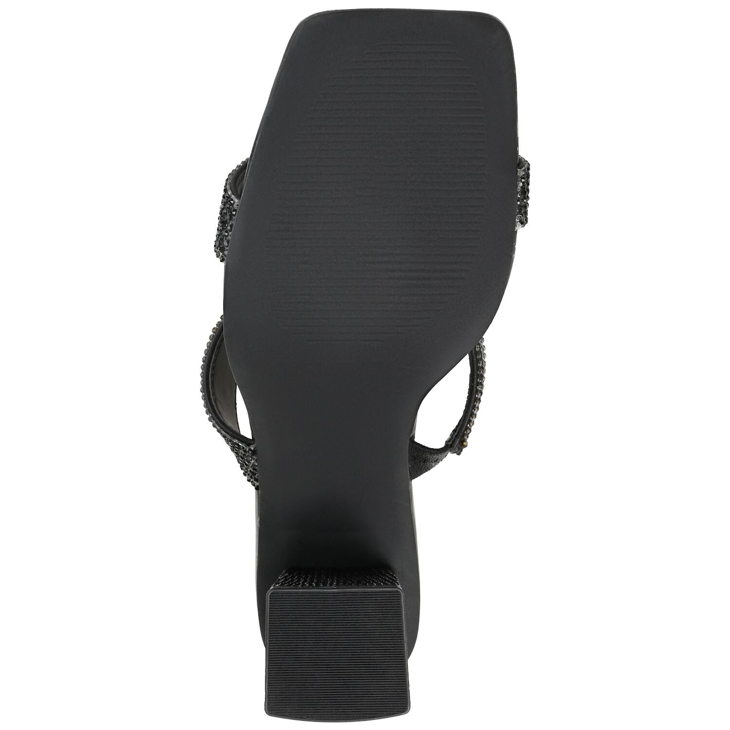 Женские босоножки Shandee Tru Comfort Foam со стразами Journee Collection на блочном каблуке Journee Collection, бежевый — фото 2