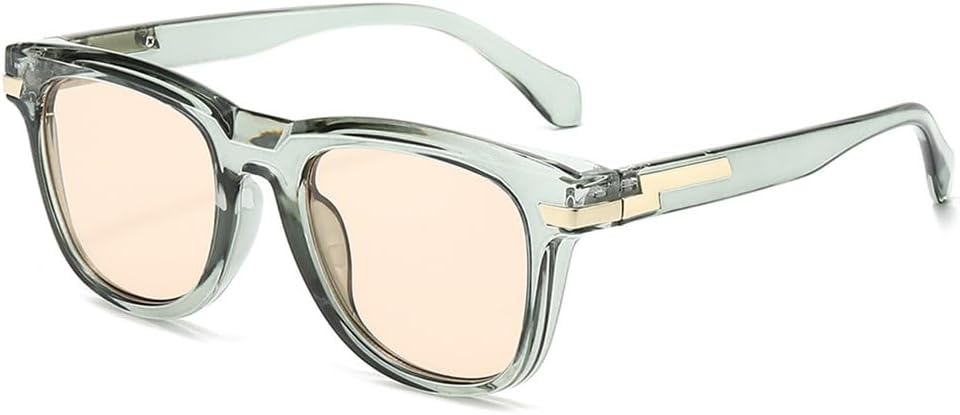 

Популярные модные мужские солнцезащитные очки в стиле ретро с градиентом и защитой от УФ-излучения UV400, женские солнцезащитные очки в стиле панк KTUCN, Green Champagne