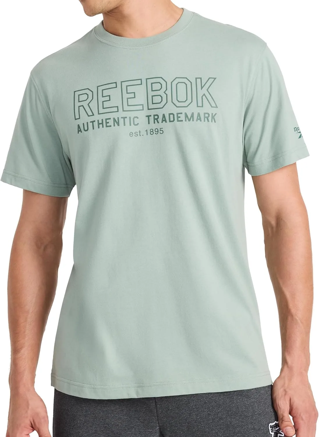 

Футболка Reebok Mil Spec, стандартный крой, легкая ткань Cotton-Poly Jersey