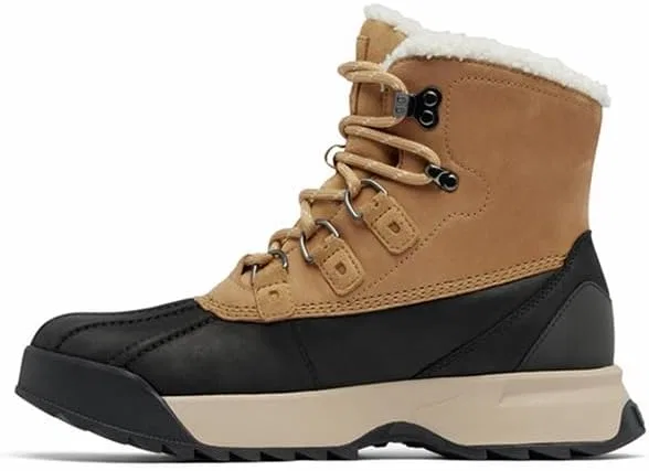 Водонепроницаемые зимние ботинки Sorel Scout Men's 87' Lux, Caribou Buff Black — фото 3