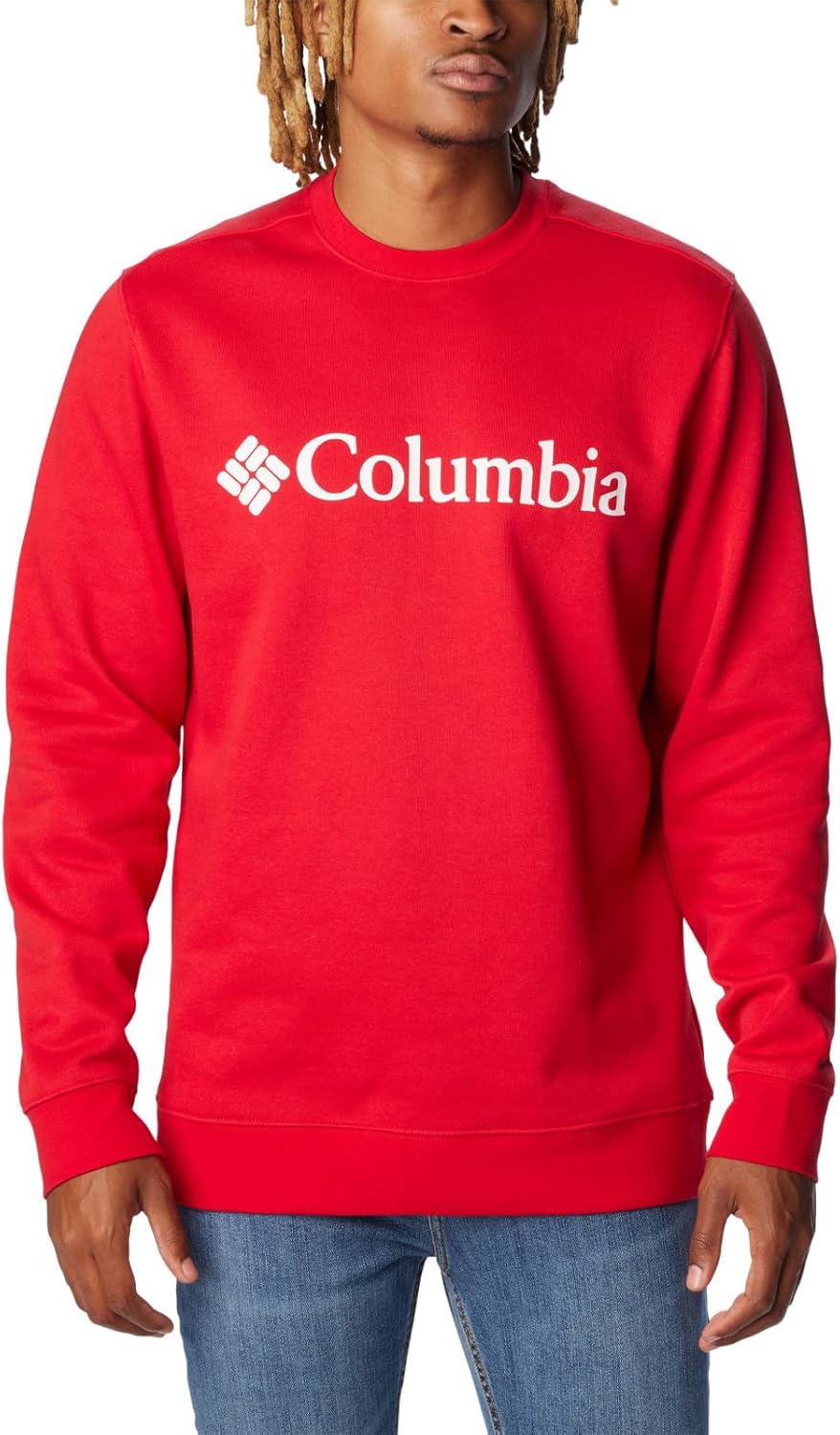 

Columbia мужская толстовка Trek Crew, Mountain Red, Csc Branded Logo