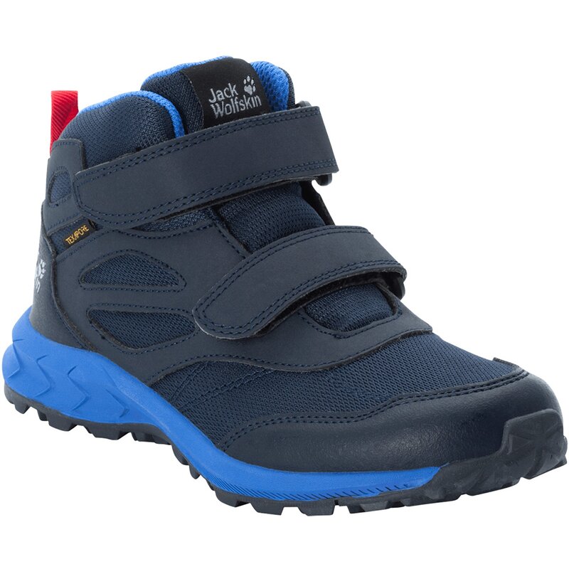 Многофункциональные ботинки Woodland Texapore Mid VC K Jack Wolfskin, мультиколор — фото 4