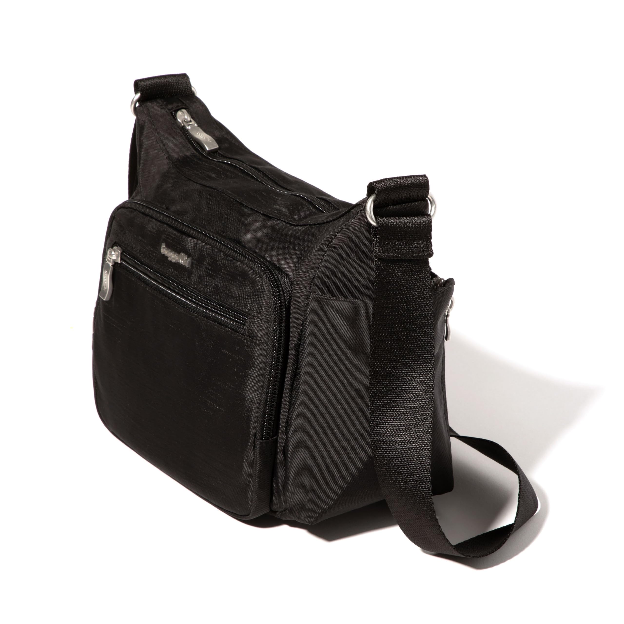 

Сумка кросс-боди Baggallini Crosstown Hobo Crossbody, черный
