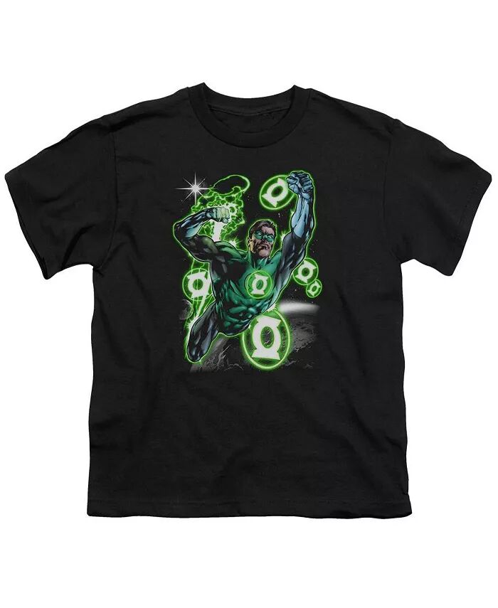 

Футболка с коротким рукавом Earth Sector для мальчиков Green Lantern, черный